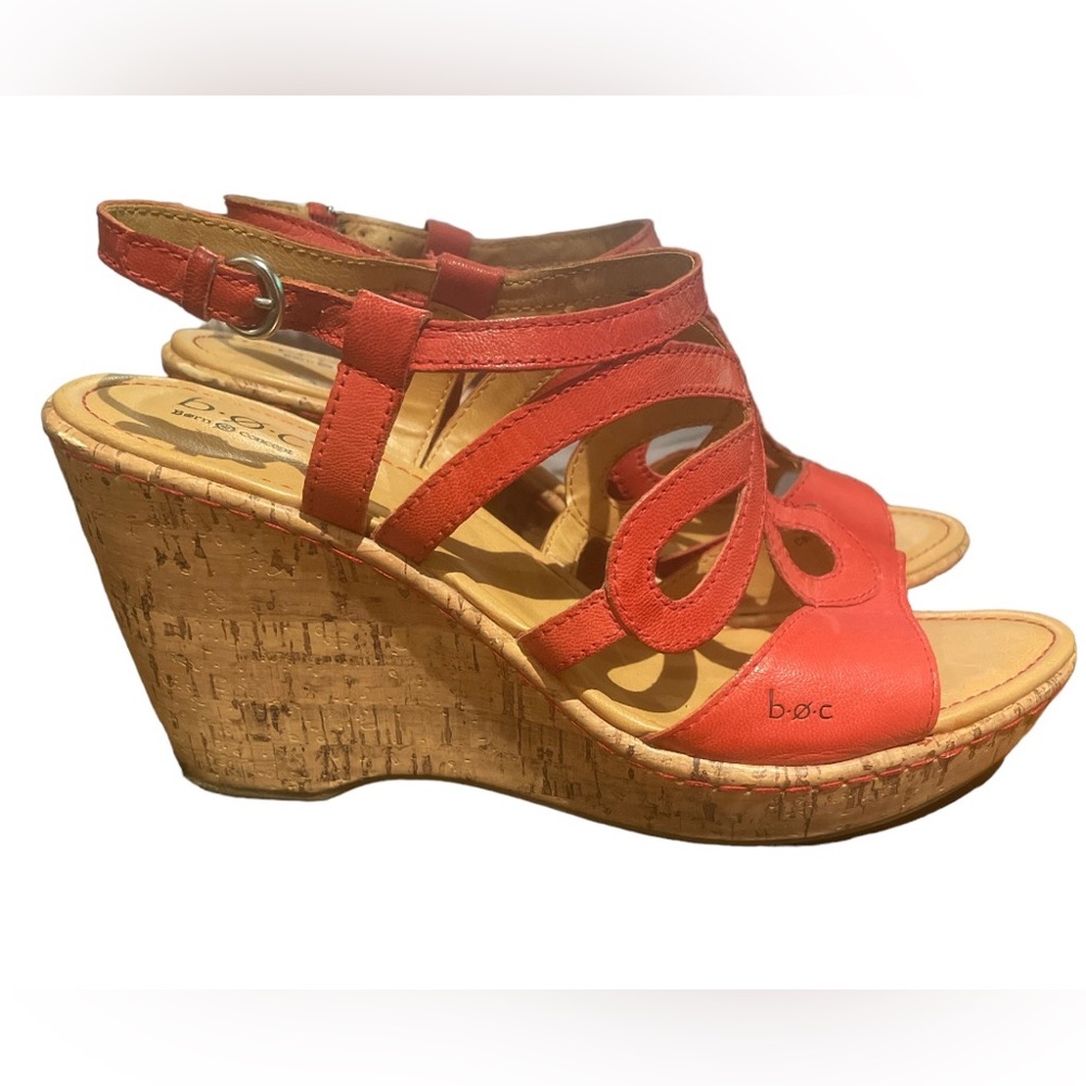 B.o.c Nilsa Wedge Sandal sz 11